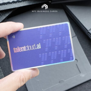 DW NFC Card Product Image-Prism-pearl-luminous-holographic-essential